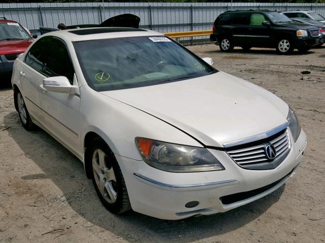 JH4KB16536C003248 - 2006 ACURA RL WHITE photo 1