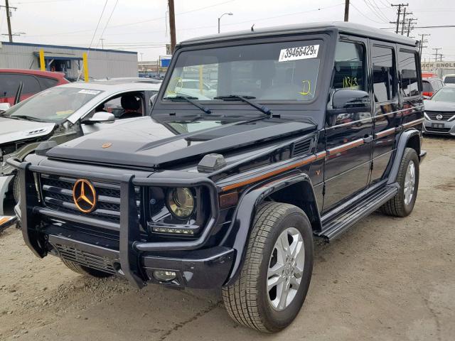 WDCYC3HF5EX220036 - 2014 MERCEDES-BENZ G 550 BLACK photo 2