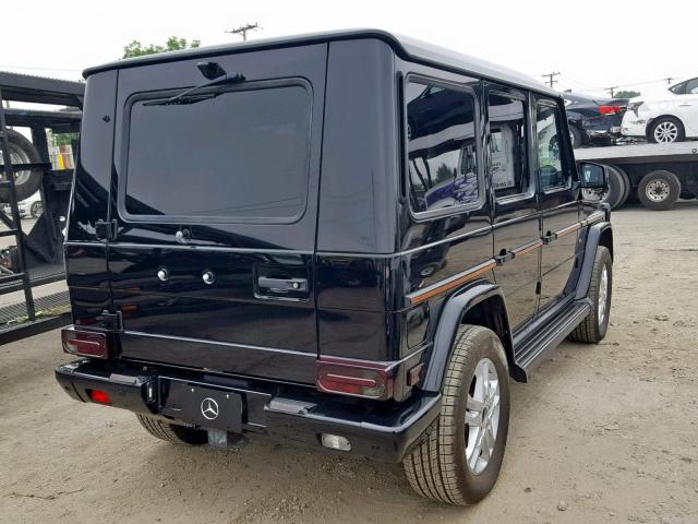 WDCYC3HF5EX220036 - 2014 MERCEDES-BENZ G 550 BLACK photo 4