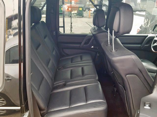 WDCYC3HF5EX220036 - 2014 MERCEDES-BENZ G 550 BLACK photo 6