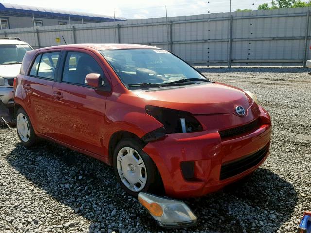 JTKKU104X8J020843 - 2008 TOYOTA SCION XD RED photo 1