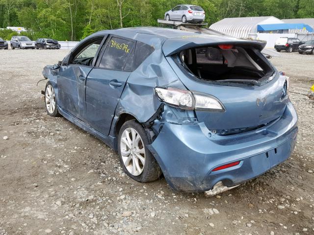 JM1BL1M58B1446678 - 2011 MAZDA 3 S BLUE photo 3