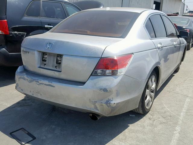 1HGCP2F86AA123882 - 2010 HONDA ACCORD EXL GRAY photo 4