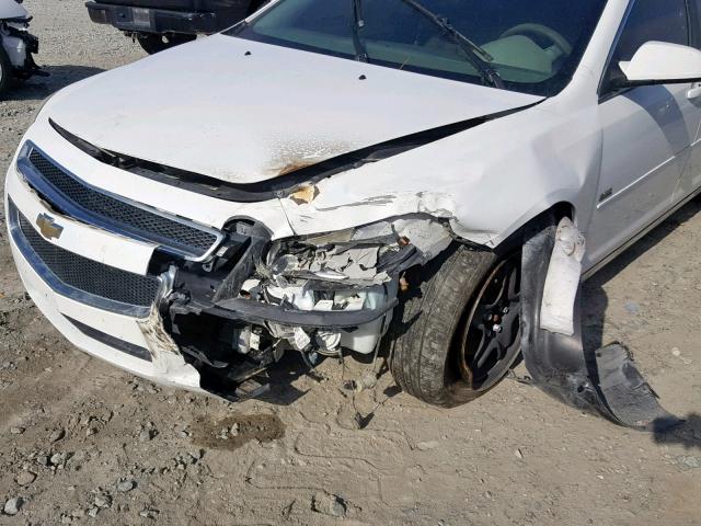 1G1ZC5E18BF263388 - 2011 CHEVROLET MALIBU 1LT 白色 照片 9