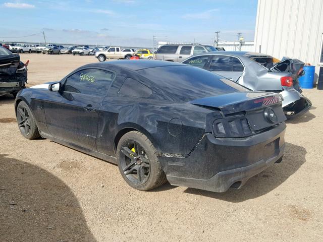 1ZVBP8CF0C5245453 - 2012 FORD MUSTANG GT BLACK photo 3