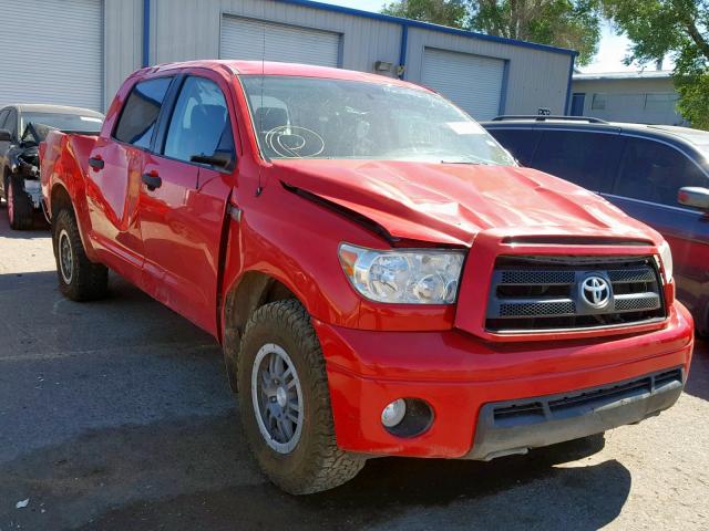 5TFDW5F10BX161150 - 2011 TOYOTA TUNDRA CRE RED photo 1