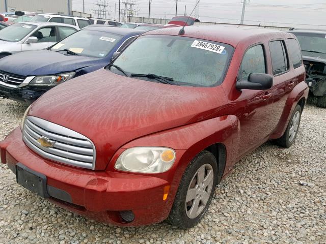 3GNCA13B99S577605 - 2009 CHEVROLET HHR LS 勃艮第红 照片 2