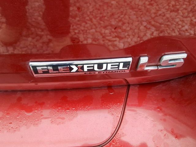 3GNCA13B99S577605 - 2009 CHEVROLET HHR LS 勃艮第红 照片 9