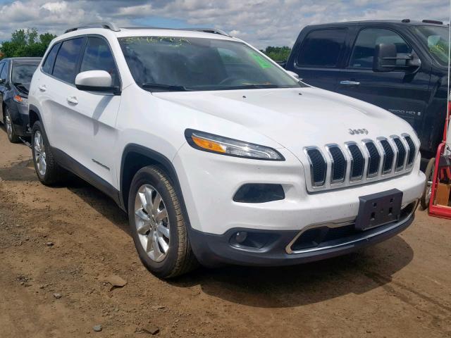 1C4PJMDBXHW594152 - 2017 JEEP CHEROKEE L WHITE photo 1