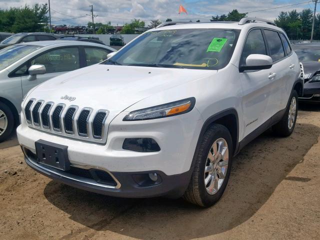 1C4PJMDBXHW594152 - 2017 JEEP CHEROKEE L WHITE photo 2