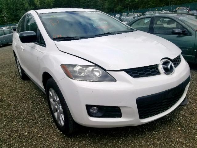 JM3ER293070122721 - 2007 MAZDA CX-7 WHITE photo 1