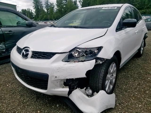 JM3ER293070122721 - 2007 MAZDA CX-7 WHITE photo 2