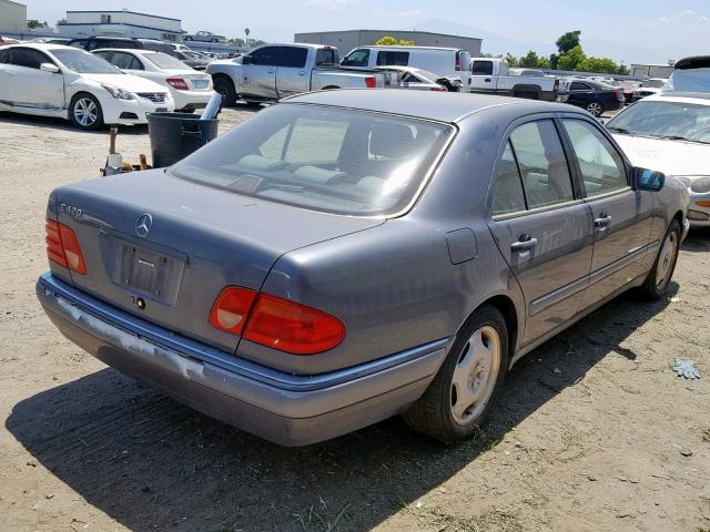 WDBJF72F7VA205103 - 1997 MERCEDES-BENZ E 420 GRAY photo 4