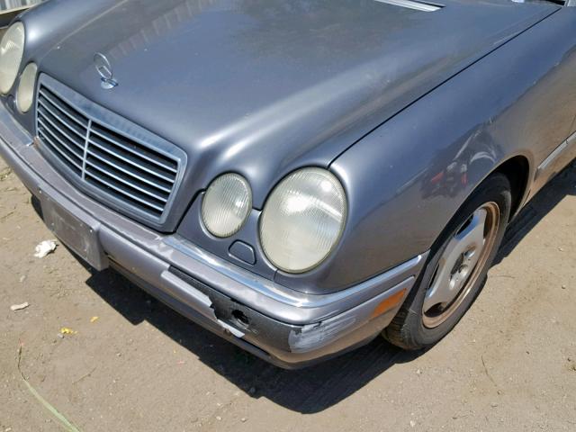 WDBJF72F7VA205103 - 1997 MERCEDES-BENZ E 420 GRAY photo 9