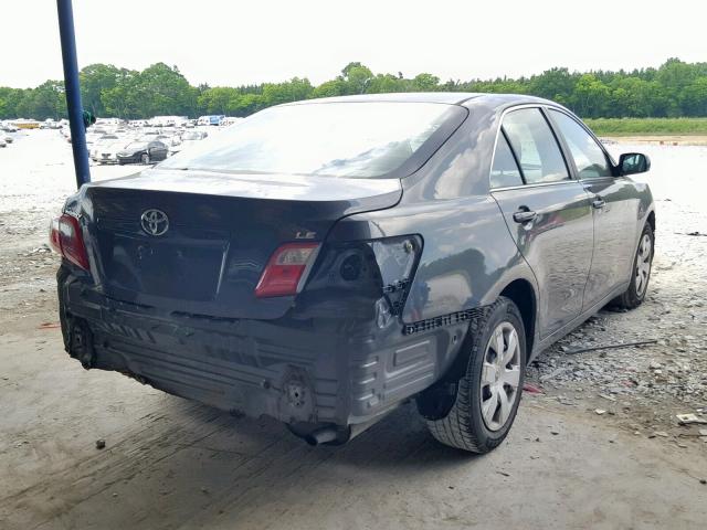 4T1BE46K18U785588 - 2008 TOYOTA CAMRY CE GRAY photo 4