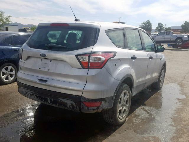 1FMCU0F73JUC59853 - 2018 FORD ESCAPE S SILVER photo 4