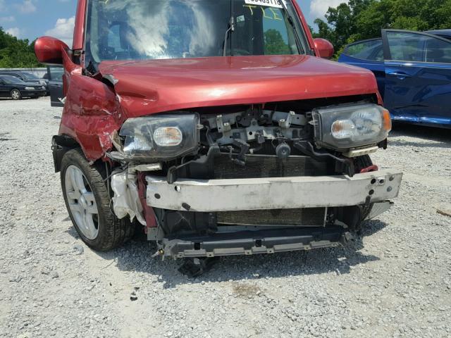 JN8AZ2KR9AT169259 - 2010 NISSAN CUBE BASE RED photo 9