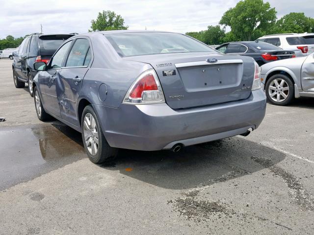 3FAFP081X6R211711 - 2006 FORD FUSION SEL GRAY photo 3