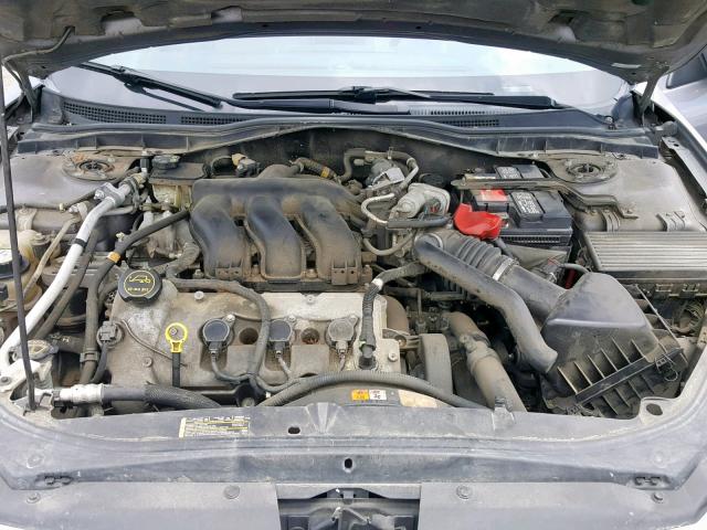 3FAFP081X6R211711 - 2006 FORD FUSION SEL GRAY photo 7