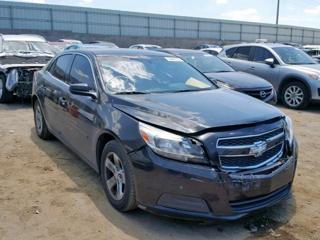 1G11B5SA3DF355774 - 2013 CHEVROLET MALIBU LS BLACK photo 1