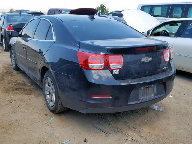 1G11B5SA3DF355774 - 2013 CHEVROLET MALIBU LS BLACK photo 3