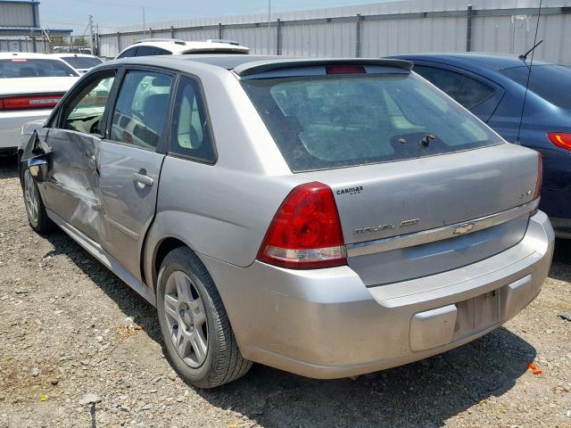 1G1ZT61886F164584 - 2006 CHEVROLET MALIBU MAX 银色 照片 3