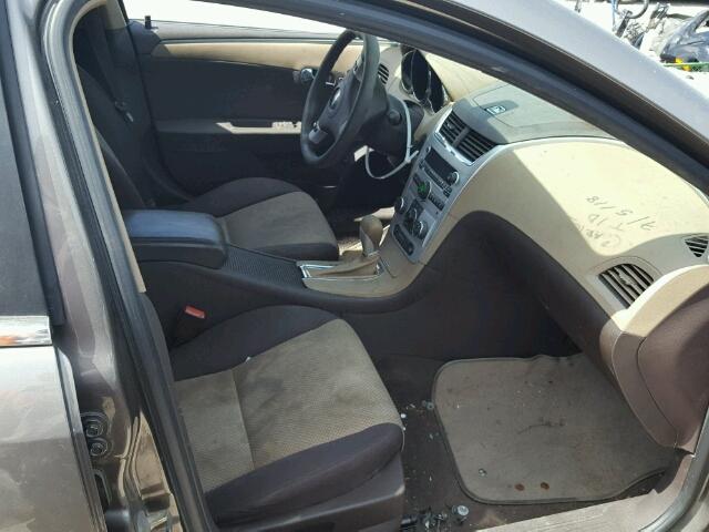 1G1ZB5EB5A4141285 - 2010 CHEVROLET MALIBU LS GRAY photo 5