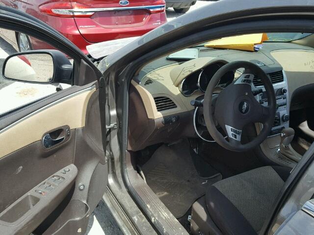 1G1ZB5EB5A4141285 - 2010 CHEVROLET MALIBU LS GRAY photo 9