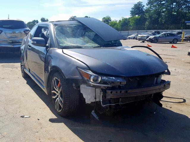 JTKJF5C73E3083642 - 2014 TOYOTA SCION TC ნაცრისფერი ფოტო 1
