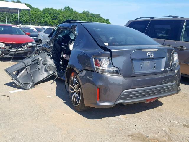 JTKJF5C73E3083642 - 2014 TOYOTA SCION TC ნაცრისფერი ფოტო 3
