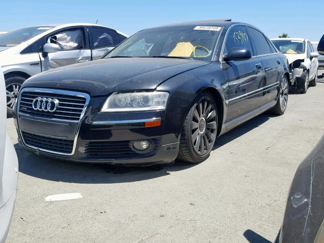 WAULV44E67N019707 - 2007 AUDI A8 4.2 QUA BLACK photo 2