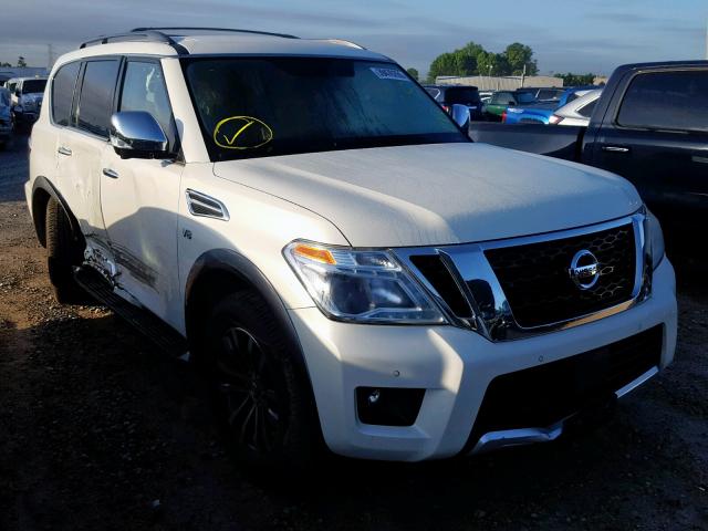 JN8AY2ND0J9052041 - 2018 NISSAN ARMADA SV WHITE photo 1