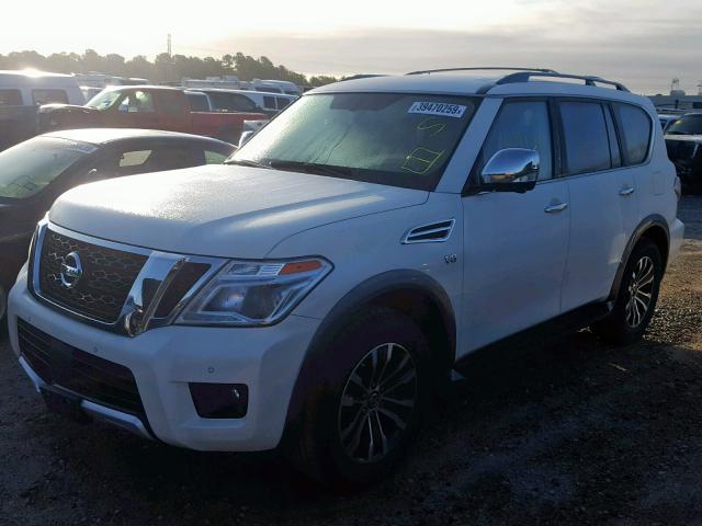 JN8AY2ND0J9052041 - 2018 NISSAN ARMADA SV WHITE photo 2