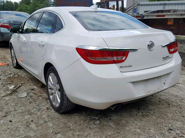 1G4PP5SK5G4101328 - 2016 BUICK VERANO WHITE photo 3