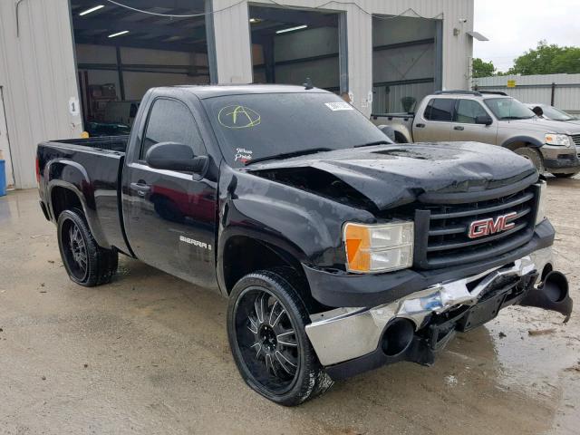 1GTEC14X69Z238583 - 2009 GMC SIERRA C15 BLACK photo 1