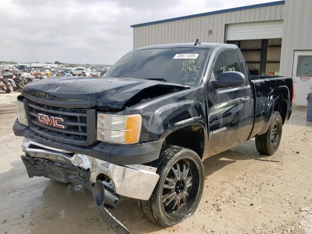 1GTEC14X69Z238583 - 2009 GMC SIERRA C15 BLACK photo 2