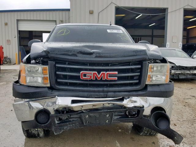 1GTEC14X69Z238583 - 2009 GMC SIERRA C15 BLACK photo 9