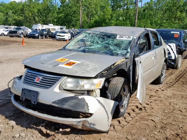1G8AJ54F55Z157436 - 2005 SATURN ION LEVEL GOLD photo 2