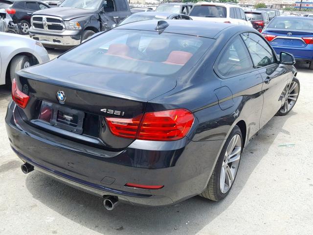 WBA3R1C56FK194964 - 2015 BMW 435 I BLACK photo 4