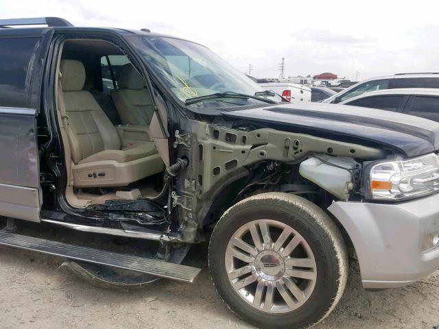 5LMJJ2H51BEJ05061 - 2011 LINCOLN NAVIGATOR BLACK photo 9