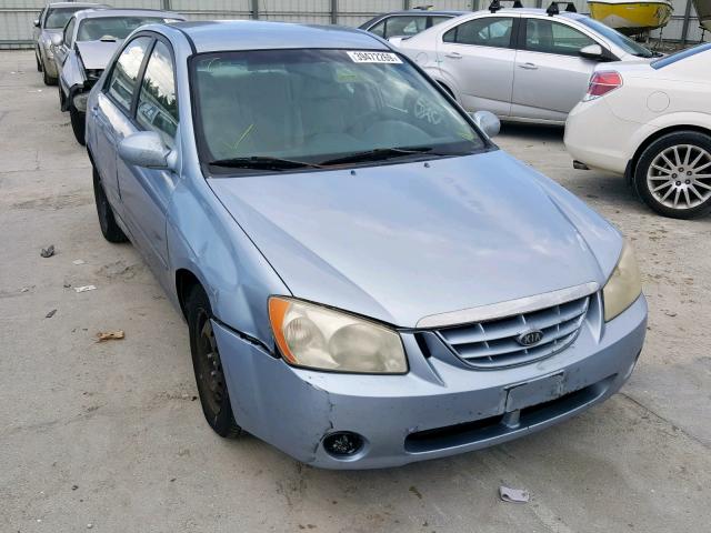 KNAFE121565264606 - 2006 KIA NEW SPECTR GRAY photo 1