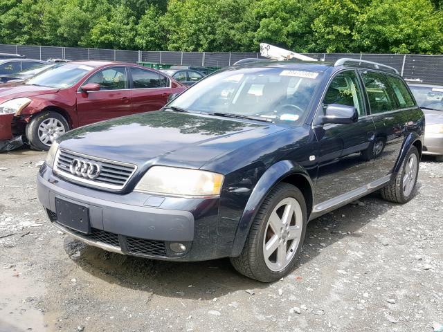 WA1YL64B75N017438 - 2005 AUDI ALLROAD 4. BLUE photo 2