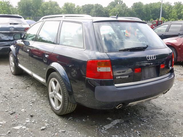 WA1YL64B75N017438 - 2005 AUDI ALLROAD 4. BLUE photo 3