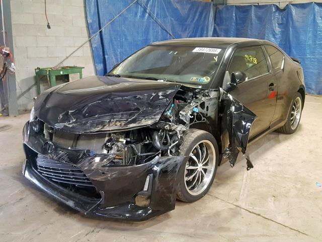 JTKJF5C74E3078563 - 2014 TOYOTA SCION TC 黑色 照片 2