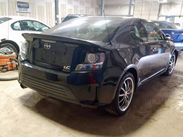 JTKJF5C74E3078563 - 2014 TOYOTA SCION TC 黑色 照片 4