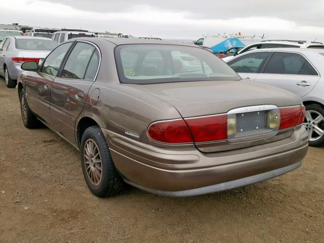 1G4HR54K0YU118468 - 2000 BUICK LESABRE LI BROWN photo 3