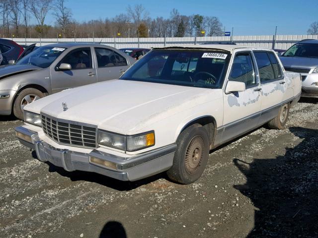 1G6CB53B2P4263890 - 1993 CADILLAC 60 SPECIAL WHITE photo 2