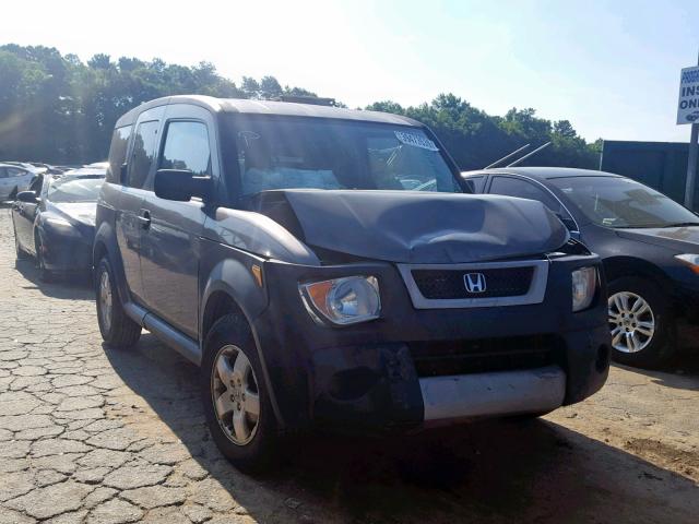 5J6YH18615L013348 - 2005 HONDA ELEMENT EX GRAY photo 1