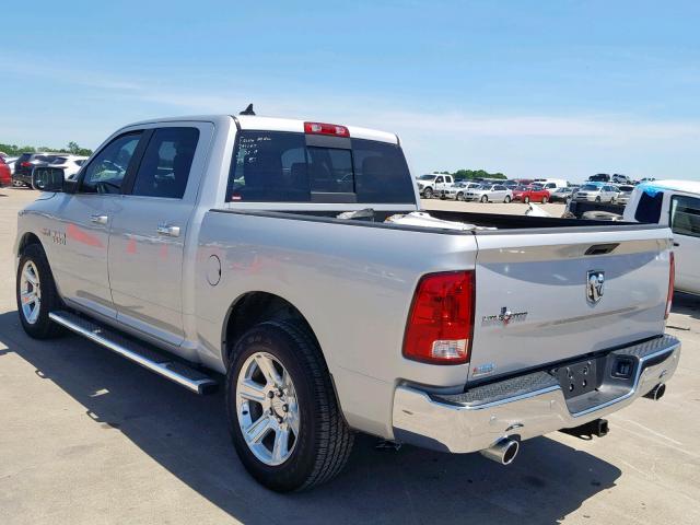 1C6RR6LT0JS239096 - 2018 RAM 1500 SLT SILVER photo 3