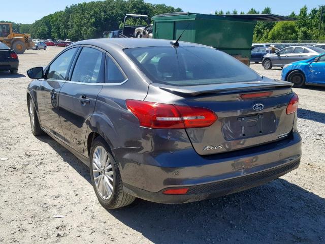 1FADP3J24GL314022 - 2016 FORD FOCUS TITA GRAY photo 3